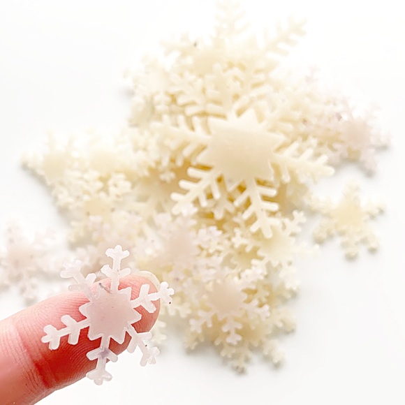 Mini snowflake paper soap set - Picture 3 of 5